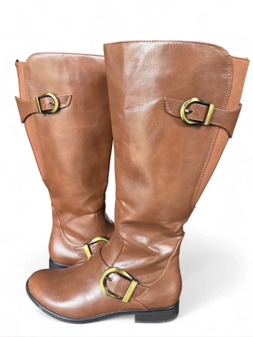 LifeStride Xandy Wide Calf Brown Boot Size 8